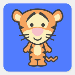 Sticker Carré Cuties Tigger
