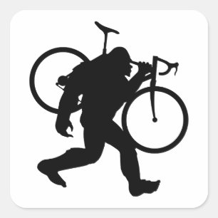 Sticker Carré Cyclocross Bigfoot