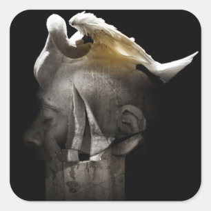 Sticker Carré Cygne 2013