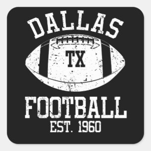 Sticker Carré Dallas, un cadeau pour un fan de football