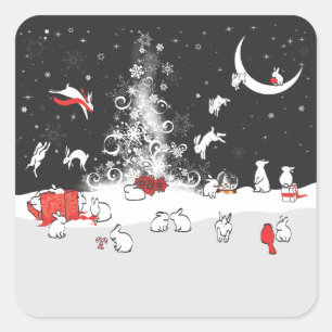 STICKER CARRÉ DANSER