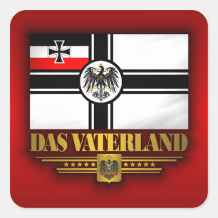 Sticker Carré DAS Vaterland