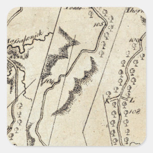 Sticker Carré De Annapolis à Bowlinggreen Ordy 70