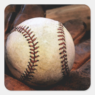Sticker Carré de baseball