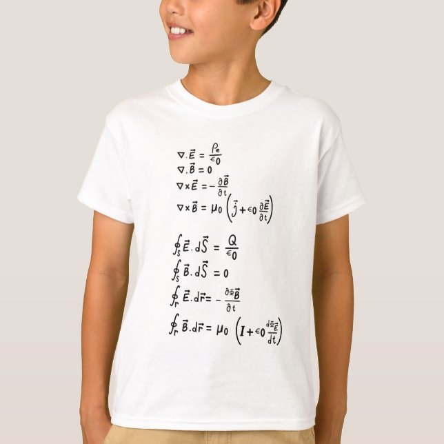 Sticker Carré de la formule physique T-Shirt Invit (Devant)