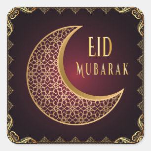 Sticker Carré de l'Aïd Moubarak