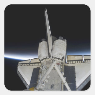 Sticker Carré Découverte de la navette spatiale 6