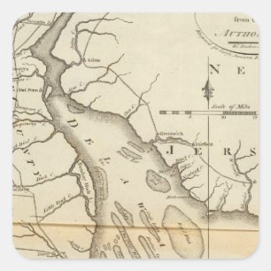 Sticker Carré Delaware