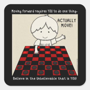 Sticker Carré Déplacer