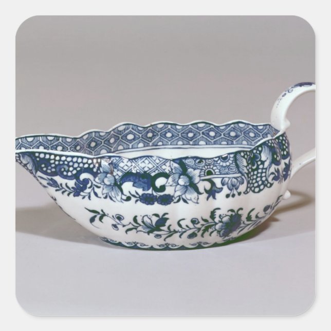Sticker Carré Derby sauceboat, c.1765 (Devant)