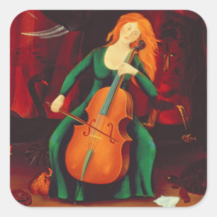 Sticker Carré DES Animeaux 2001 de Carneval