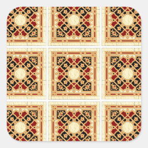 Sticker Carré Design arabe n°9 à Emporio Moffa