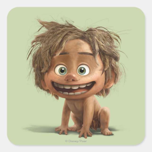 Sticker Carré Dessin de point (Devant)