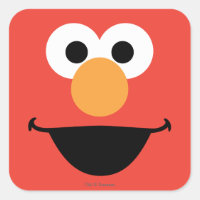 Dessin du visage d'Elmo