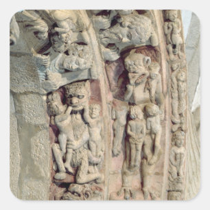 Sticker Carré Détail du portique De la Gloria