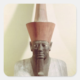 Sticker Carré Détail d'une statue de Mentuhotep II