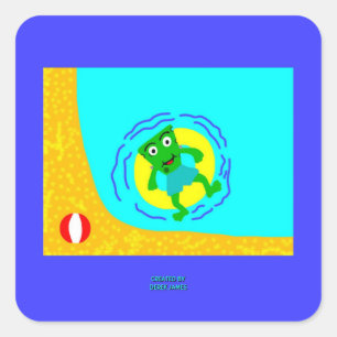 Sticker Carré d'été FrankenCheese