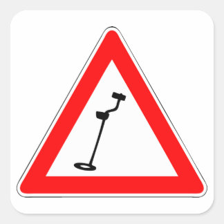 Sticker Carré Detectorist