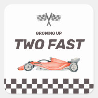 Deux Fast Race Car 2nd Boy's Birthday