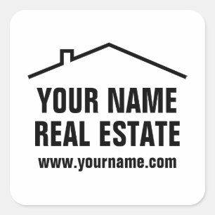 Sticker Carré Développement immobilier et immobilier sur mesure