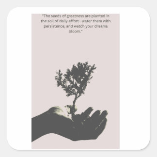 STICKER CARRÉ DEVIS MOTIVATIFS