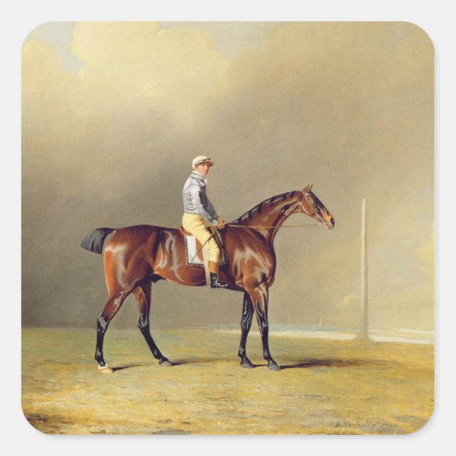 Sticker Carré Diamond, avec Dennis Fitzpatrick Up, 1799 (huile s (Devant)