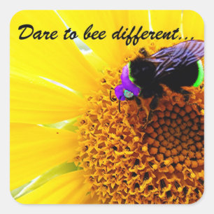 Sticker Carré Différent