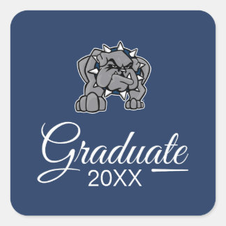 Sticker Carré Diplômé de la SWOSU