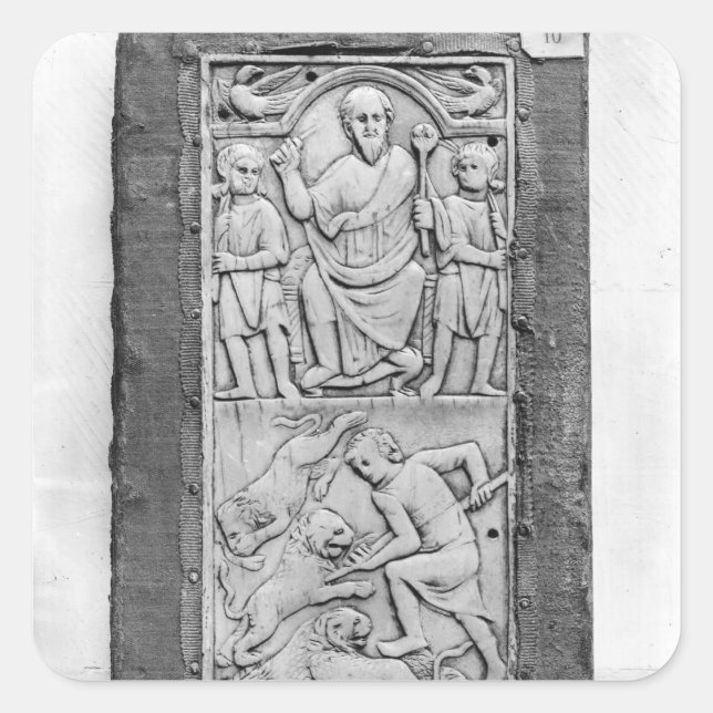 Sticker Carré Diptyque consulaire d'Aetius, panneau droit (Devant)