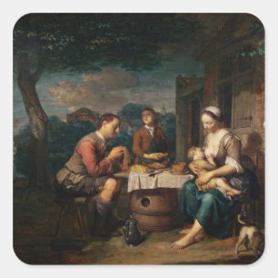 Sticker Carré Dire grâce