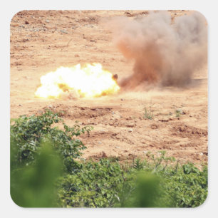 Sticker Carré Dix blocs de moitié-livre de TNT