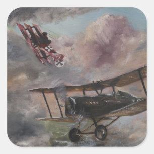 Sticker Carré Dogfight 1917
