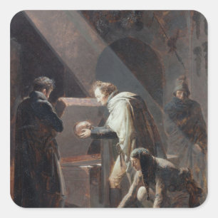 Sticker Carré Dominique Vivant Denon Remplacement des os