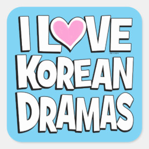 Sticker Carré Dramas