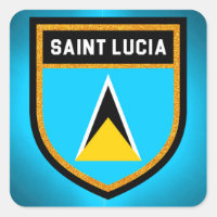 Drapeau de Sainte-Lucie