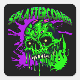 Sticker Carré Dresden Fans SplatterCon