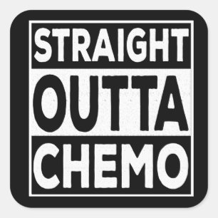 Sticker Carré Droite Outta Chemo