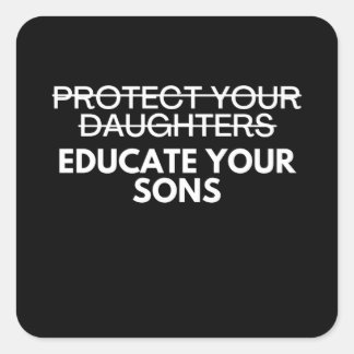 Sticker Carré Droits d'avortement féministes Pro Choice