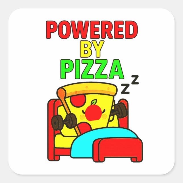 Sticker Carré Drôle (Devant)