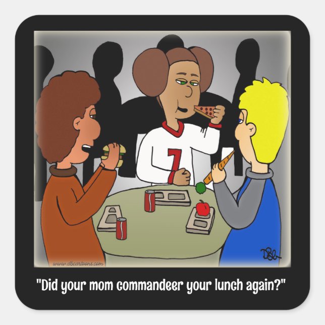 Sticker Carré du commandant (Devant)