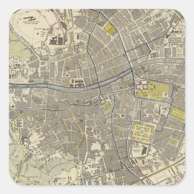 Sticker Carré Dublin 2 (Devant)