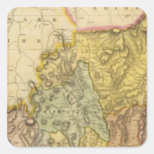 Sticker Carré Dumfriesshire composite 3