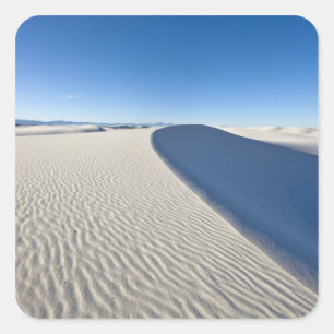 Sticker Carré Dunes de sable à White Sands National Monument dan