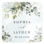 Dusty Blue Eucalyptus Vert Mariage Succulent