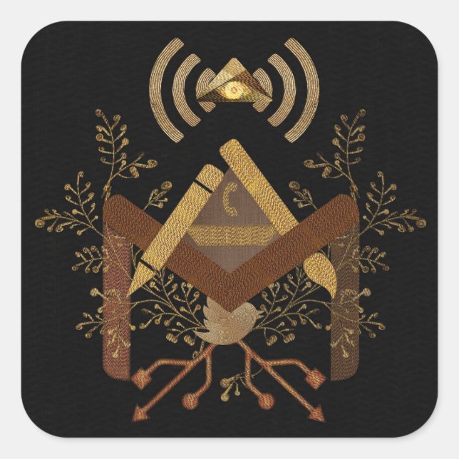 Sticker Carré e-Mason 2014 (Devant)