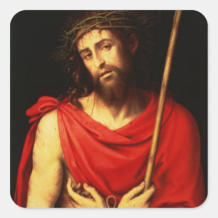 Sticker Carré Ecce homo
