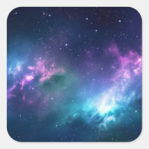 Éclairage stellaire : nébuleuse avec étoiles brill