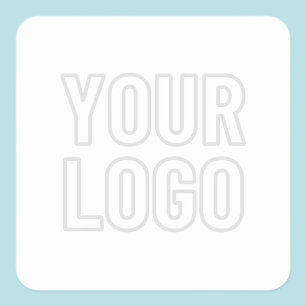 Sticker Carré Éclairer automatiquement le logo pour l'Arrière -