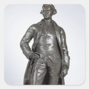 Sticker Carré Edmund Burke (1729-97) 1865 (bronze)