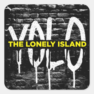 Sticker Carré Égouttement de brique